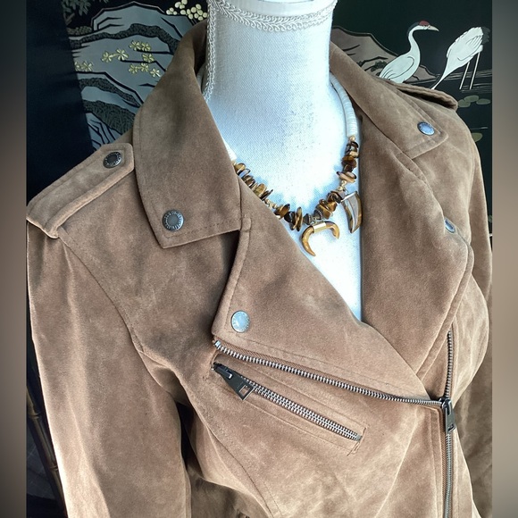 Levi’s Suede-look Moto Jacket. H1 - Picture 4 of 16